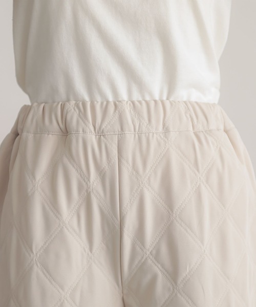 n'OrLABEL（ノアールレーベル）の「『キルティングパンツ』（その他パンツ・レディース・スミクロ/アイボリー/カーキ・1/2）」の11枚目の写真