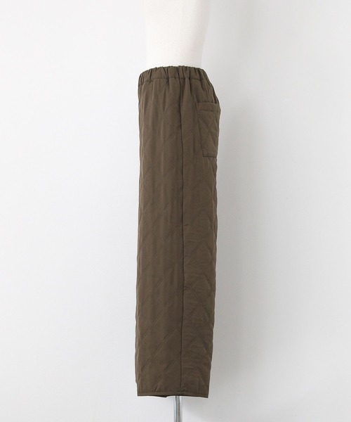 n'OrLABEL（ノアールレーベル）の「『キルティングパンツ』（その他パンツ・レディース・スミクロ/アイボリー/カーキ・1/2）」の15枚目の写真