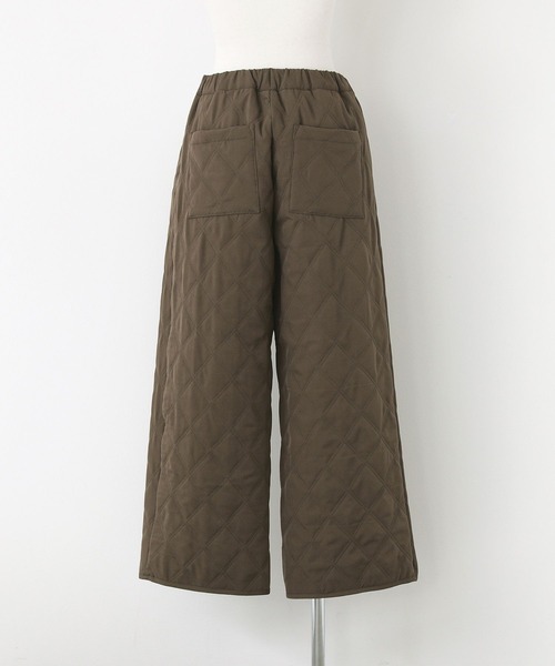 n'OrLABEL（ノアールレーベル）の「『キルティングパンツ』（その他パンツ・レディース・スミクロ/アイボリー/カーキ・1/2）」の17枚目の写真