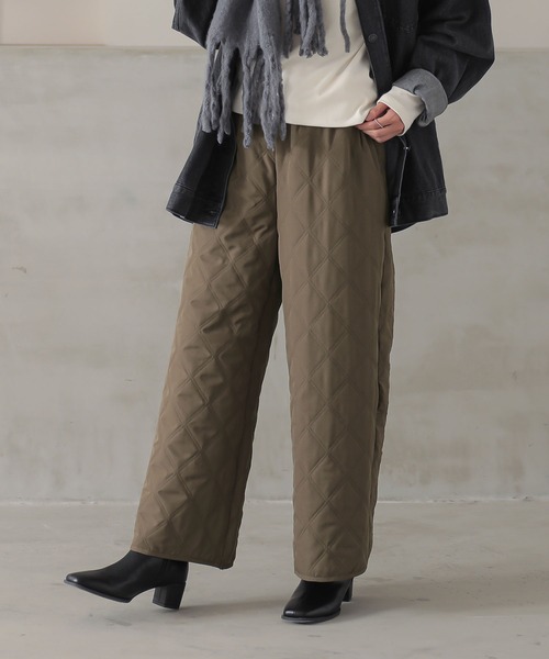 キルティングパンツ』（その他パンツ）｜n'OrLABEL（ノアールレーベル