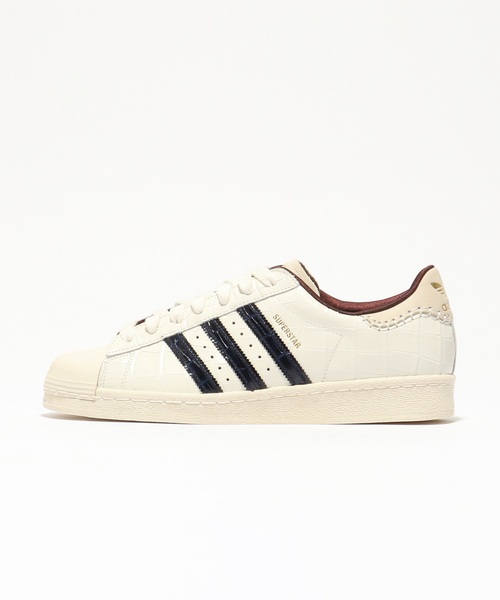 adidas(アディダス)の「adidas originals × Wales Bonner SUPERSTAR JP7161(スニーカー・メンズ・ホワイト・26.5cm/29cm/27cm/27.5cm/26cm/28cm)」の1枚目の写真