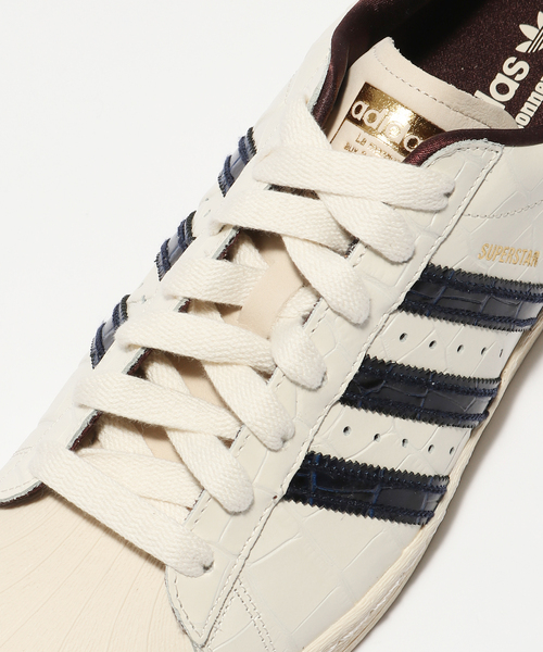 adidas(アディダス)の「adidas originals × Wales Bonner SUPERSTAR JP7161(スニーカー・メンズ・ホワイト・26.5cm/29cm/27cm/27.5cm/26cm/28cm)」の6枚目の写真