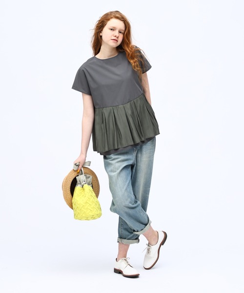 Kelen（ケレン）の「「KELEN / ケレン」 スモッキングデザインバッグ SUNNY（トートバッグ・レディース・ブルー/ブラック/イエロー/ピンク・FREE）」の15枚目の写真