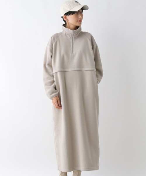 あき  2点 LEPSIM（レプシィム）の「フリース切り替えワンピース 234244
