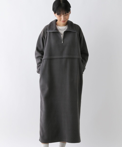MARS ワンピース LEPSIM（レプシィム）の「フリース切り替えワンピース 234244