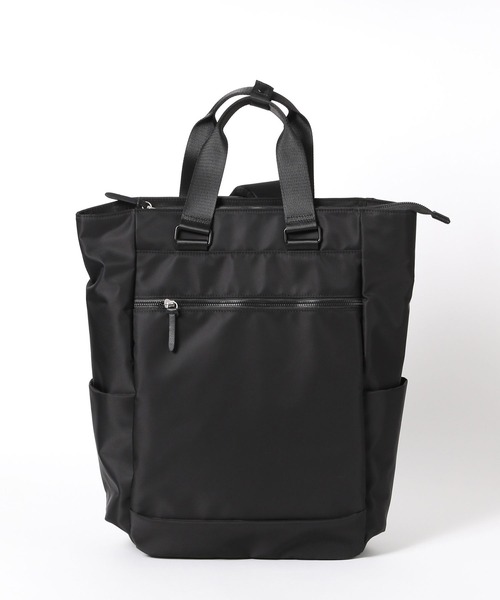 GLOBAL WORK（グローバルワーク）の「撥水スマらく2WAYリュック/282262（バックパック/リュック・メンズ・ブラック/グレー・ONE SIZE）」の3枚目の写真