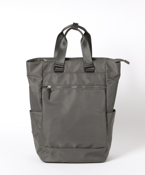 GLOBAL WORK（グローバルワーク）の「撥水スマらく2WAYリュック/282262（バックパック/リュック・メンズ・ブラック/グレー・ONE SIZE）」の4枚目の写真