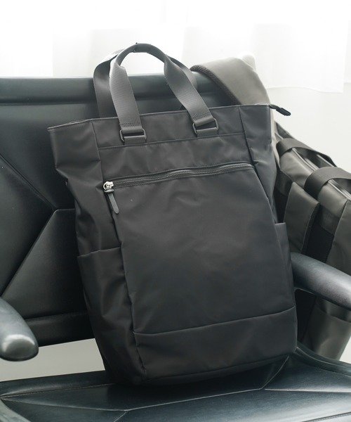 GLOBAL WORK（グローバルワーク）の「撥水スマらく2WAYリュック/282262（バックパック/リュック・メンズ・ブラック/グレー・ONE SIZE）」の22枚目の写真