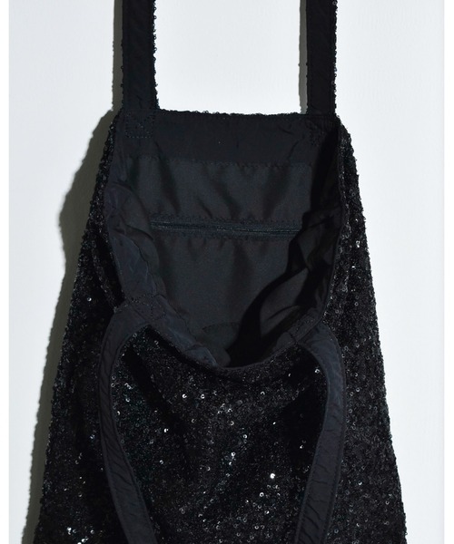 kiehtova（キエトヴァ）の「【kiehtova】SPANGLE TOTE BAG/スパンコール トート バッグ（トートバッグ・レディース・ブラック/シルバー・FREE）」の8枚目の写真