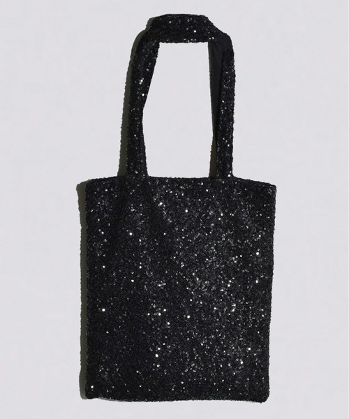 kiehtova（キエトヴァ）の「【kiehtova】SPANGLE TOTE BAG/スパンコール トート バッグ（トートバッグ・レディース・ブラック/シルバー・FREE）」の16枚目の写真