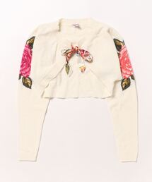 MONNALISA（モナリザ）の「ﾓﾅﾘｻﾞｶｰﾃﾞｨｶﾞﾝ（カーディガン/ボレロ）」