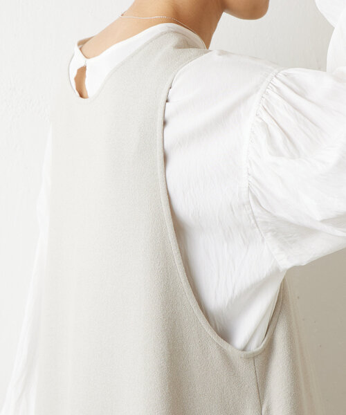 【新品】BEARDSLEY ビアズリー ブークレフレアーワンピース セール】ブークレフレアーワンピース（ワンピース）｜BEARDSLEY