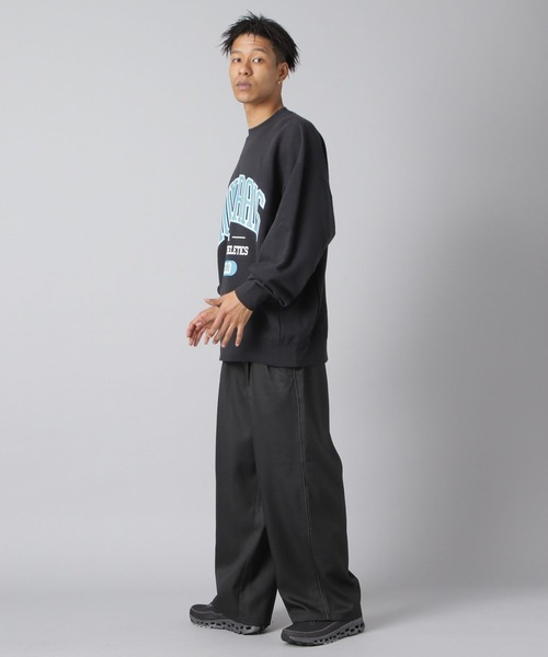 niko and...（ニコアンド）の「【NUMERALS】2タックスラックス（スラックス・メンズ・チャコール/ブラック・LARGE/MEDIUM）」の13枚目の写真