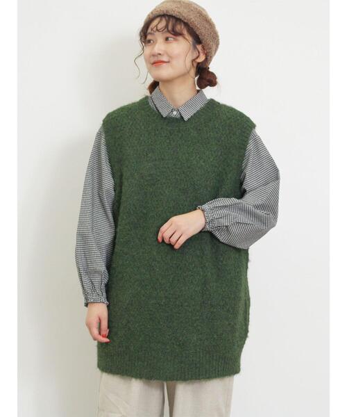 Samansa Mos2（サマンサ モスモス）の「【マシンウォッシャブル】前後