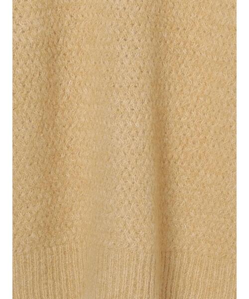 Samansa Mos2(サマンサ モスモス)の「【マシンウォッシャブル】前後2WAY柄編みベスト(ベスト・レディース・ベージュ/チャコールグレー/グリーン/モカ・F)」の16枚目の写真