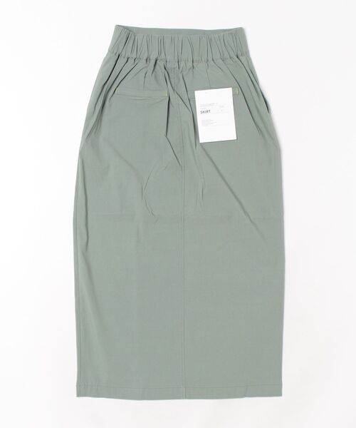 Q(キュー)の「ストレッチタイトスカート(スカート・レディース・カーキ/ブラック・MEDIUM)」の4枚目の写真