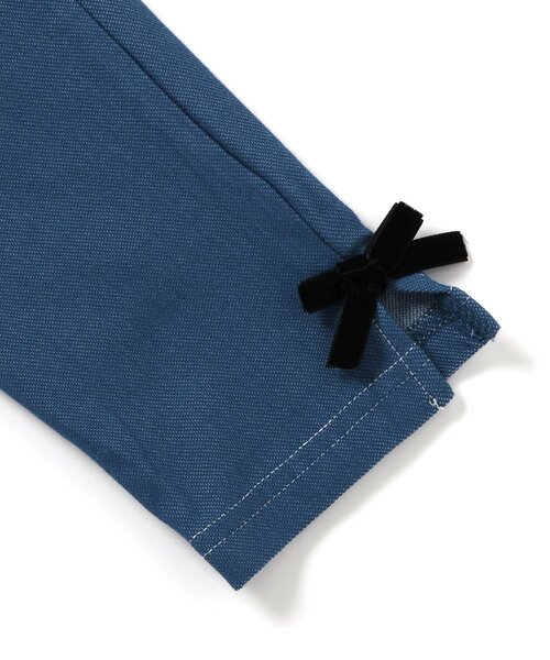 apres les cours（アプレレクール）の「裾リボン/7days Style pants（その他パンツ・キッズ・アイボリー/インディゴブルー/ブラック・90/100/110/120/80/130）」の21枚目の写真