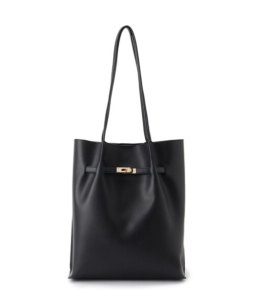 grove(グローブ)の「【A4】ベルトタックハンドルトート(トートバッグ・レディース・ダークグレー/ライトグレー/アイボリー/ブラック・00)」の16枚目の写真