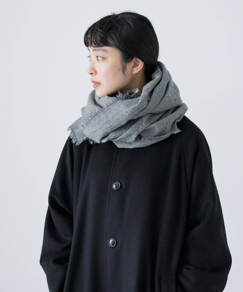 チェックスクエアストール（ストール/ショール）｜かぐれ（カグレ）