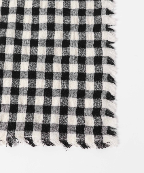 かぐれ（カグレ）の「チェックスクエアストール（ストール/ショール