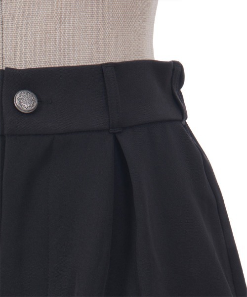 axes femme POETIQUE（アクシーズファムポエティック）の「チャイナ釦ショートパンツ（その他パンツ・レディース・ワイン/ブラック・MEDIUM）」の22枚目の写真