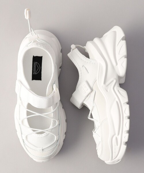 coen（コーエン）の「【C.Mt】クロスループスニーカー（WEB限定サイズ）（スニーカー・レディース・ブラック/オフホワイト・24.5cm/23.5cm/22.5cm）」の21枚目の写真