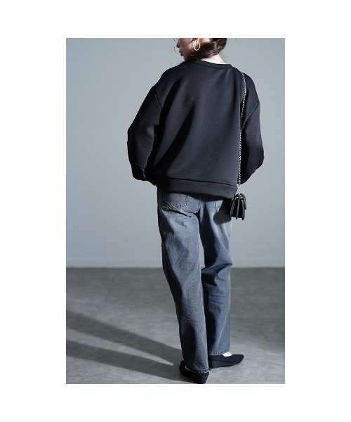 Sawa a la mode（サワアラモード）の「裾ZIPスウェットプルオーバー（スウェット・レディース・ブラック・FREE）」の11枚目の写真