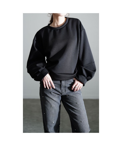 Sawa a la mode（サワアラモード）の「裾ZIPスウェットプルオーバー（スウェット・レディース・ブラック・FREE）」の14枚目の写真