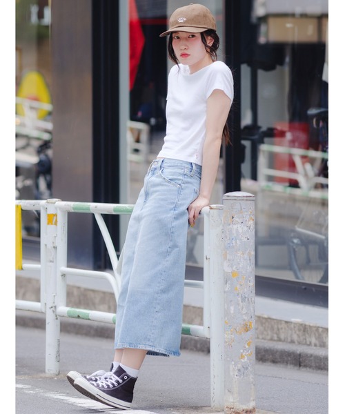 Levi'sRED デニムスカート Levi's デニムスカート 「SNIDEL/Levi's」HR BACK SLIT SKIRT