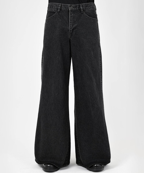 パンツ 14oz DENIM WIDE FLARE PANTS 42 LAD MUSICIAN（ラッドミュージシャン）の「14oz DENIM WIDE FLARE