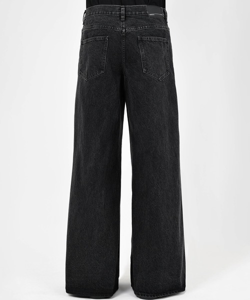 パンツ LAD MUSICIAN 14oz DENIM FLARE PANTS e06b8fc197154b292310974493b439