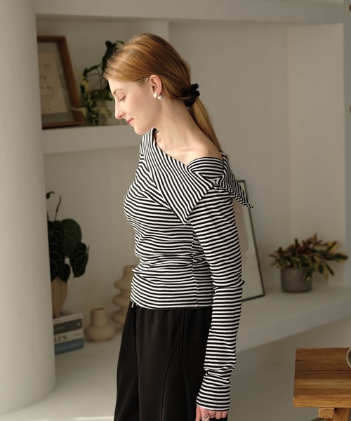 ANOH（アノー）の「ハートバックキャッチピアス（ピアス（両耳用）・レディース・ゴールド/シルバー・FREE）」の9枚目の写真