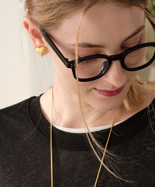 ANOH（アノー）の「ハートバックキャッチピアス（ピアス（両耳用）・レディース・ゴールド/シルバー・FREE）」の10枚目の写真