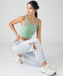 Chacott（チャコット）の「DRY＆UVサイドリボンパンツ（スウェットパンツ・レディース）」