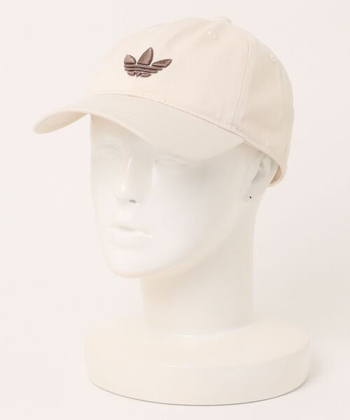 adidas(アディダス)の「adidas アディダス U BASEBALL CL TRF CAP キャップ JC6037 WONDERWHITE(キャップ・メンズ・ホワイト・MEDIUM/LARGE)」の1枚目の写真