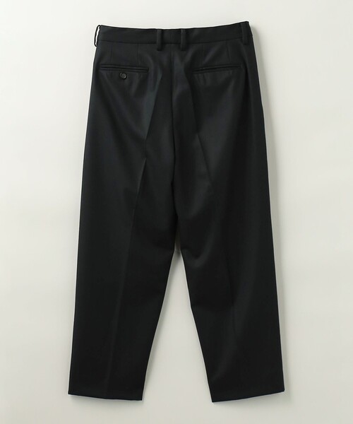 TAKAHIROMIYASHITATheSoloIst.（タカヒロミヤシタザソロイスト）の「＜TAKAHIROMIYASHITATheSoloist.＞ 2TUCK FRONT PANTS/パンツ（スラックス・メンズ・ブラック・46）」の2枚目の写真