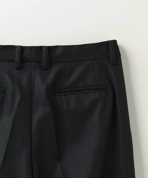 TAKAHIROMIYASHITATheSoloIst.（タカヒロミヤシタザソロイスト）の「＜TAKAHIROMIYASHITATheSoloist.＞ 2TUCK FRONT PANTS/パンツ（スラックス・メンズ・ブラック・46）」の5枚目の写真