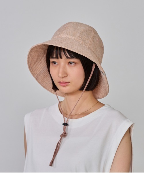 OVERRIDE(オーバーライド)の「OVERRIDE POLYSHEET 6P HAT SGP / オーバーライド(ハット・レディース・ブラック/ピンク/ベージュ・L 59cm/M/57.5cm)」の3枚目の写真