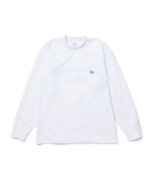 【NEW ERA】 OD LS OS UTILITY TEE WMLOGO WHI