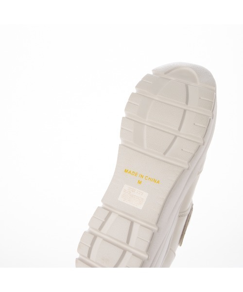 ing(イング)の「【WEB限定】厚底メッシュストラップスニーカー(スニーカー・レディース・ブラック/アイボリー/シルバー・S/M/L)」の11枚目の写真