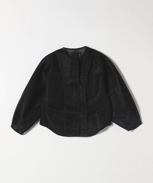 quaranciel(カランシエル)の「quaranciel:〈手洗い可能〉シアー ドルマン ブルゾン ジャケット(ブルゾン・レディース・ブラック・ONE SIZE)」の17枚目の写真