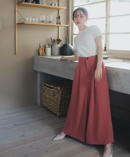 Petitjo（プッチージョ）の「小さいサイズ　綿混コンパクトTシャツ　低身長さん・小柄女性（Tシャツ/カットソー・レディース・ホワイト/ブルー・PL/PSS/PS/PM）」の3枚目の写真