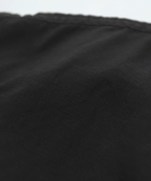 OMNIGOD（オムニゴッド）の「[ OMNIGOD womens / オムニゴッド ] レーヨンキュプラシルク アトリエフレンチスリーブシャツ（シャツ/ブラウス・レディース・ミント/ボルドー/チャコールグレー・FREE）」の11枚目の写真
