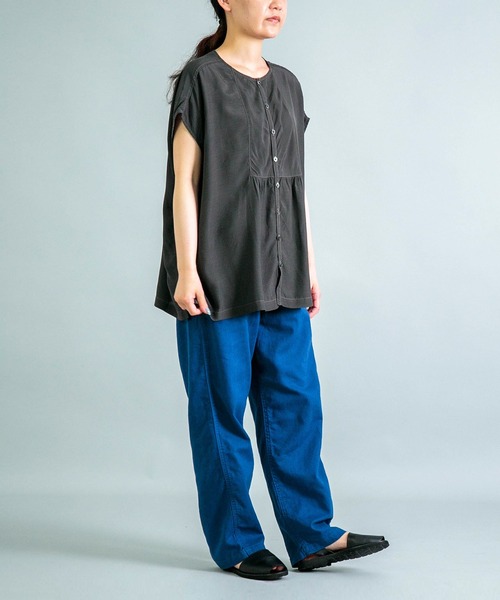 OMNIGOD womens / オムニゴッド ] レーヨンキュプラシルク
