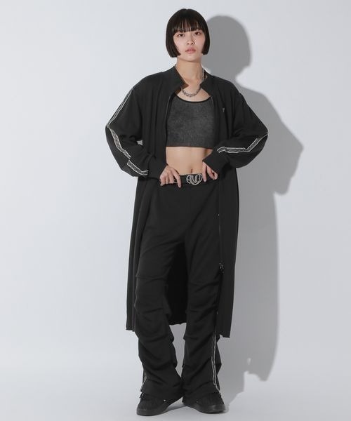 Anui(アニュイ)の「【UNISEX/2サイズ展開】ギャザートラックパンツ(その他パンツ・レディース・ブラック/グレー・SMALL/MEDIUM)」の15枚目の写真