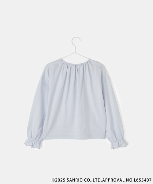 ROPE' PICNIC（ロペピクニック）の「【ROPE' PICNIC×Sanrio characters】【KIDS】スパンコールトップス（Tシャツ/カットソー・キッズ・サックスブルー/ラベンダー・S/M/L）」の19枚目の写真