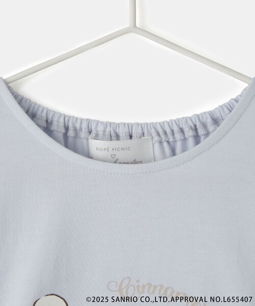 ROPE' PICNIC（ロペピクニック）の「【ROPE' PICNIC×Sanrio characters】【KIDS】スパンコールトップス（Tシャツ/カットソー・キッズ・サックスブルー/ラベンダー・S/M/L）」の18枚目の写真