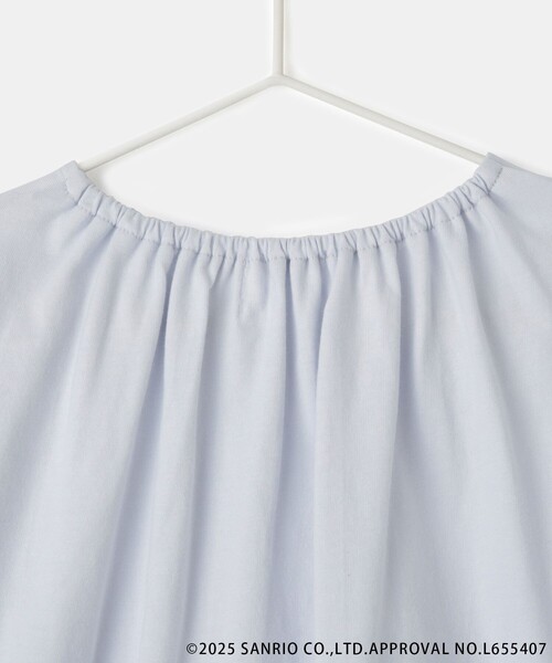 ROPE' PICNIC（ロペピクニック）の「【ROPE' PICNIC×Sanrio characters】【KIDS】スパンコールトップス（Tシャツ/カットソー・キッズ・サックスブルー/ラベンダー・S/M/L）」の16枚目の写真