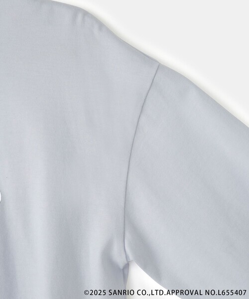 ROPE' PICNIC（ロペピクニック）の「【ROPE' PICNIC×Sanrio characters】【KIDS】スパンコールトップス（Tシャツ/カットソー・キッズ・サックスブルー/ラベンダー・S/M/L）」の15枚目の写真