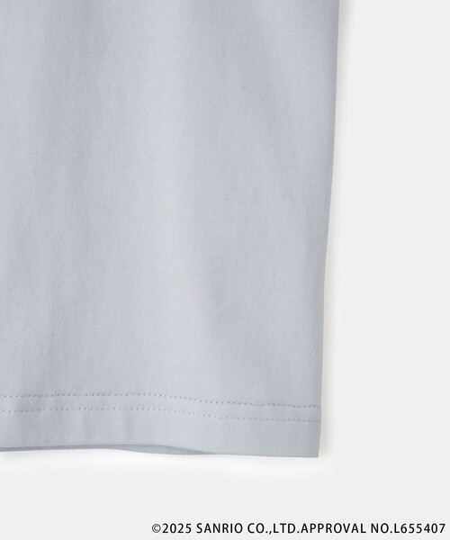 ROPE' PICNIC（ロペピクニック）の「【ROPE' PICNIC×Sanrio characters】【KIDS】スパンコールトップス（Tシャツ/カットソー・キッズ・サックスブルー/ラベンダー・S/M/L）」の13枚目の写真